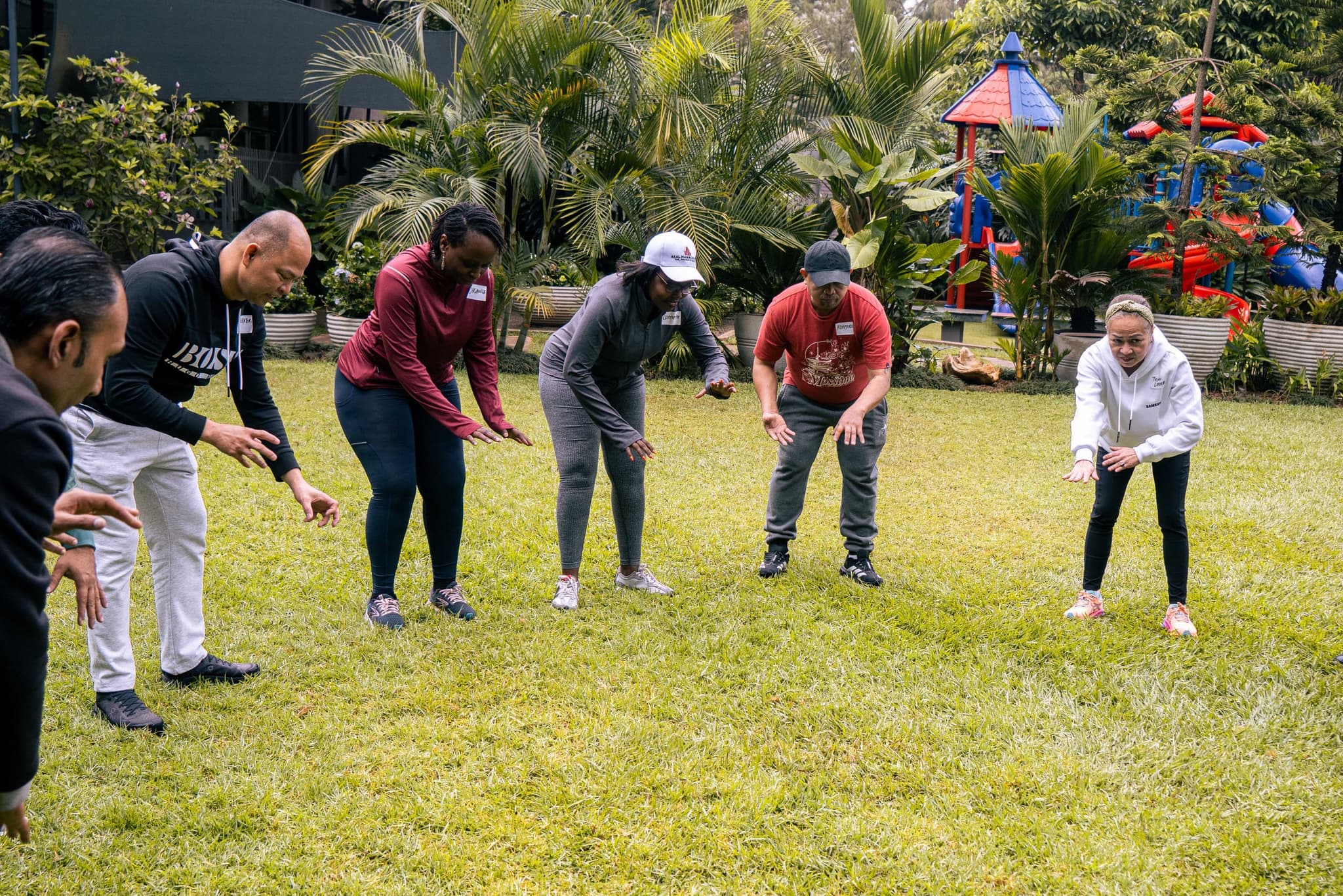 Facilitated corporate team session